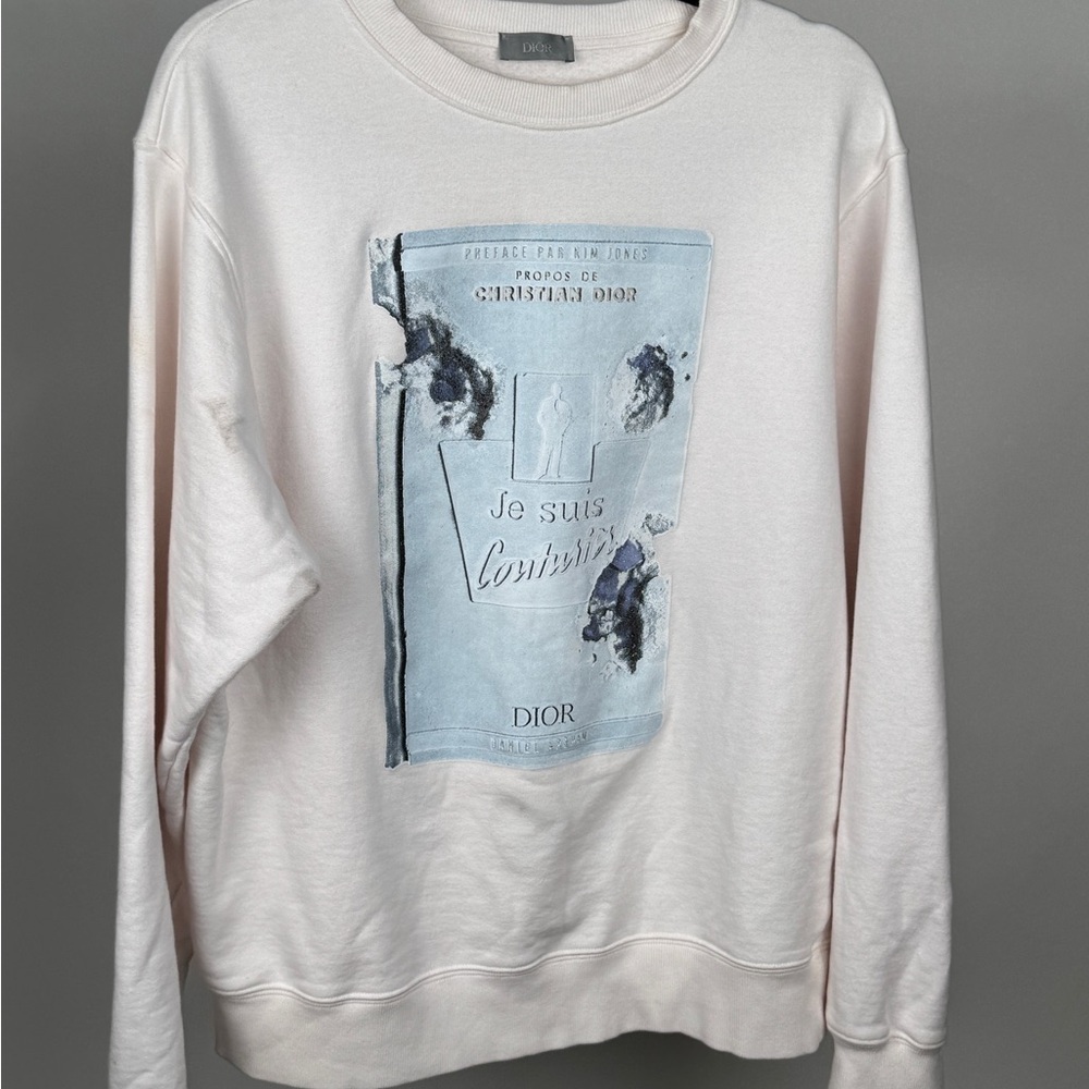 Dior Men x Daniel Arsham sweatshirt